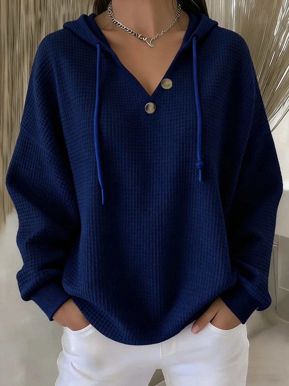 Casual Hoodie Plain Hoodie