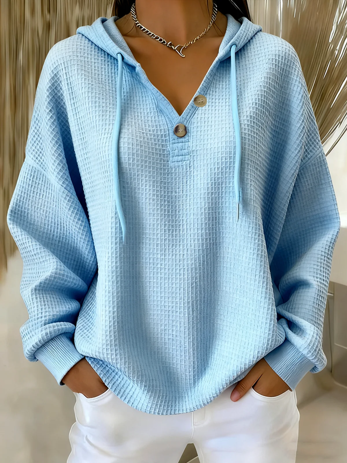 Casual Hoodie Plain Hoodie