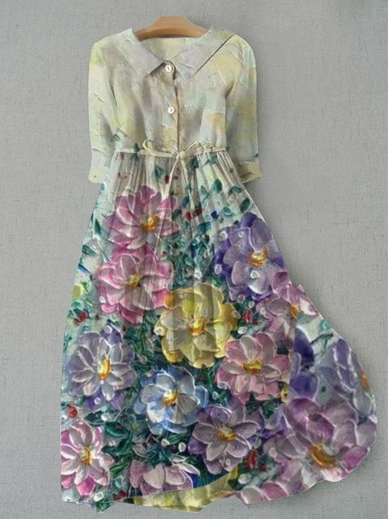 Women Floral Beach Summer Maxi Dress