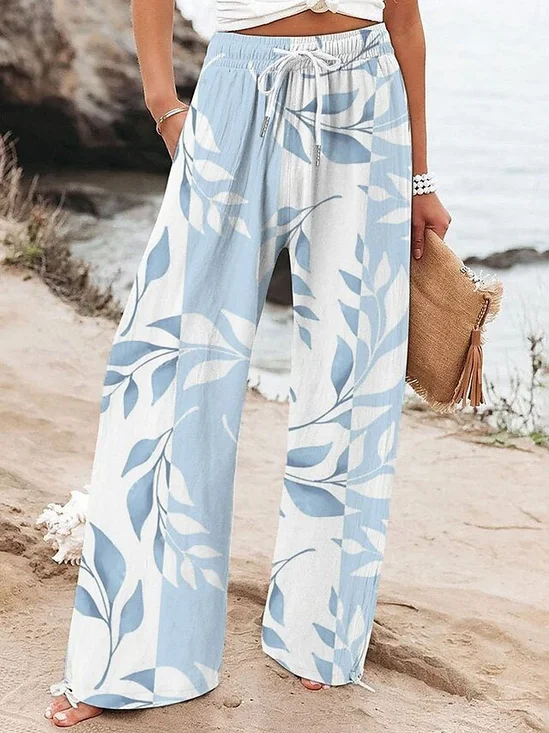 Casual Plants Long Pant