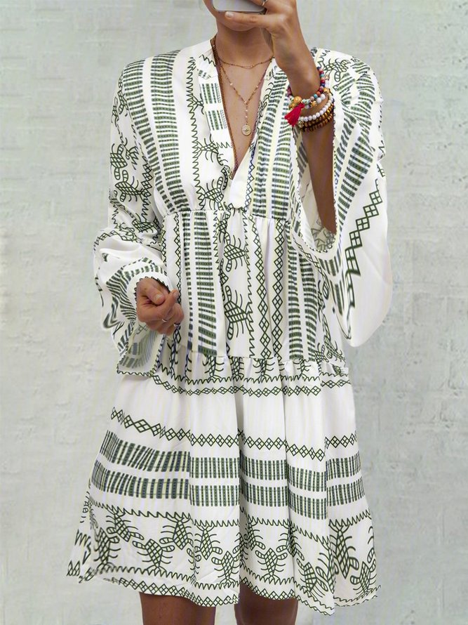 dresses with bell sleeves for summer