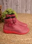 Women Casual Soft Braided Strap Lether PU Flat Heel Snow Boots