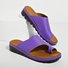 Women Casual Low Heel Open Toe Casual Sliver Sandals