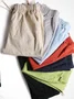 Women Casual Linen & Cotton Straight Pant