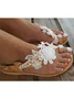 Women's Lace Romantic Flower Decorative Summer Wedding Sandals