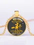 All Season Party Halloween Commuting Crystal Crystal Crystal Standard Pendant Necklaces Bracelet for Women