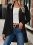 Women's Plain Regular Loose Coat