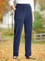 Wide-Wale Corduroy Pull-On Pants