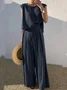 Cotton Casual Loose Two-Piece Set