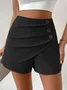 Elegant Daily Basic High Waist Short