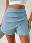 Elegant Daily Basic High Waist Short