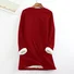 Casual Crew Neck Santa Claus Sweatshirt