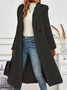 Women's Plain Fleece Loose Teddy Jacket
