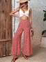 Casual Floral Long Pant