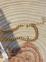 Hip hop king letter necklace with diamond pendant