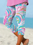 Casual Sea Capris Leggings