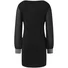 Women Plain V Neck Long Sleeve Comfy Casual Midi Dress