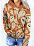 Casual Hoodie Halloween Sweatshirt