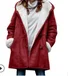 Women's Plain Fleece Loose Jacket