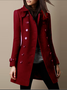 Women's Plain Regular Loose Jacket