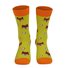 Cute animals, cats and dogs, color blocked mid-term cotton socks