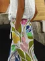 Casual Floral Long Printing Pant