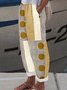 Casual Geometric Long Pant