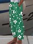 Casual Floral Long Pant