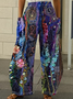 Casual Floral Long Pant