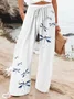 Casual Floral Long Printing Pant
