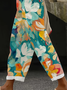 Casual Floral Long Printing Pant