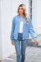 Women Spring/Fall Outerwear Casual Plain Long Sleeve Stand Collar Jacket