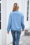 Women Spring/Fall Outerwear Casual Plain Long Sleeve Stand Collar Jacket