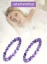 Original Natural Ulagai Deep Amethyst Single Loop Bracelet Amethyst Accessories Bracelet