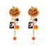 Halloween Earrings Pumpkin Gothic Tassel Women's Earrings