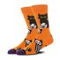 Halloween personalized fashion mid tube cotton socks