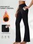 Women Plain Long Pants Casual Winter Trousers