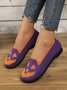 Halloween Casual Geometric Slip On Flat Heel Shallow Shoes