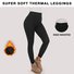 Women Plain Casual Winter Ankle Pants Leggings