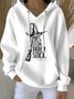Vintage Hooded Halloween Hat Art Print Comfy Loose Hoodie