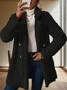 Women Winter Outerwear Casual Plain Long Sleeve Jacket