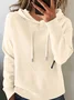 Women Plain Long Sleeve Comfy Vintage Sweater