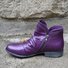 Vintage Plain Zipper Low Heel Chelsea Boots