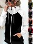 Women Spring/Fall Outerwear Vintage Split Joint Plain Long Sleeve Stand Collar Jacket