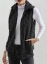 Polyester Cotton Stand Collar Elegant Vest