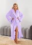 Casual Shawl Collar Nightdress