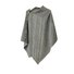 Simple Loose Wool-Blend Asymmetrical Collar Kimono