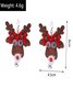 Christmas Colorful Diy Jewelry Christmas Tree Bell Elk Earrings Personality Felt Earrings