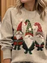 Women Christmas Long Sleeve Comfy Casual Printing Sweater