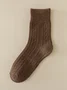 Plush And Thick Towel Socks Twisted Autumn And Winter Style Mid-tube Socks Women's Long Socks Thick Socks Winter Warm Women's Socks